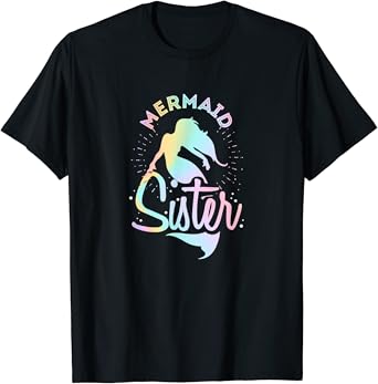 Amazon.com: Mermaid Matching Family Mermaid Sister T-Shirt: Clothing